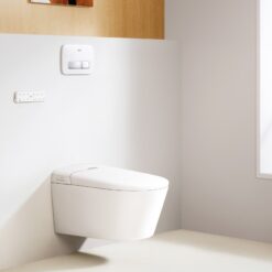 Bồn cầu treo tường nắp điện tử thông minh dòng Aero-Lite American Standard 103032BL00 + 103026SH00 (1073919990)