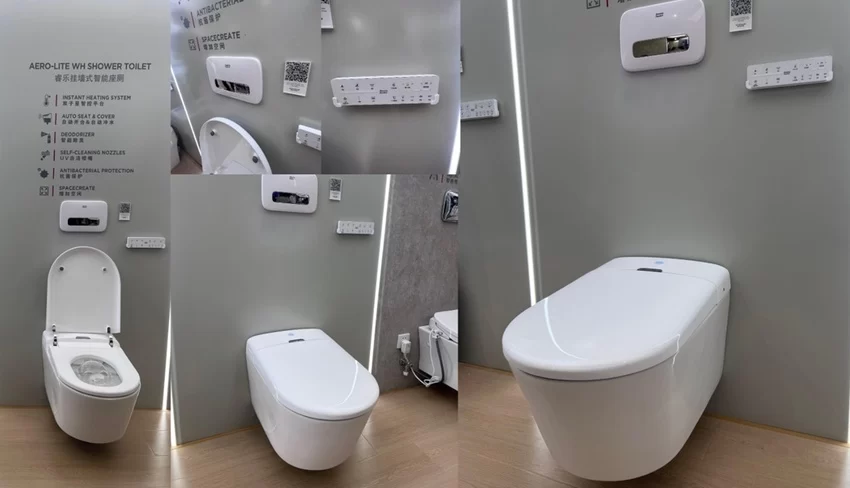 Bồn cầu treo tường nắp điện tử thông minh dòng Aero-Lite American Standard 103032BL00 + 103026SH00 (1073919990) 18 Bồn cầu treo tường nắp điện tử thông minh dòng Aero-Lite American Standard 103032BL00 + 103026SH00 (1073919990)