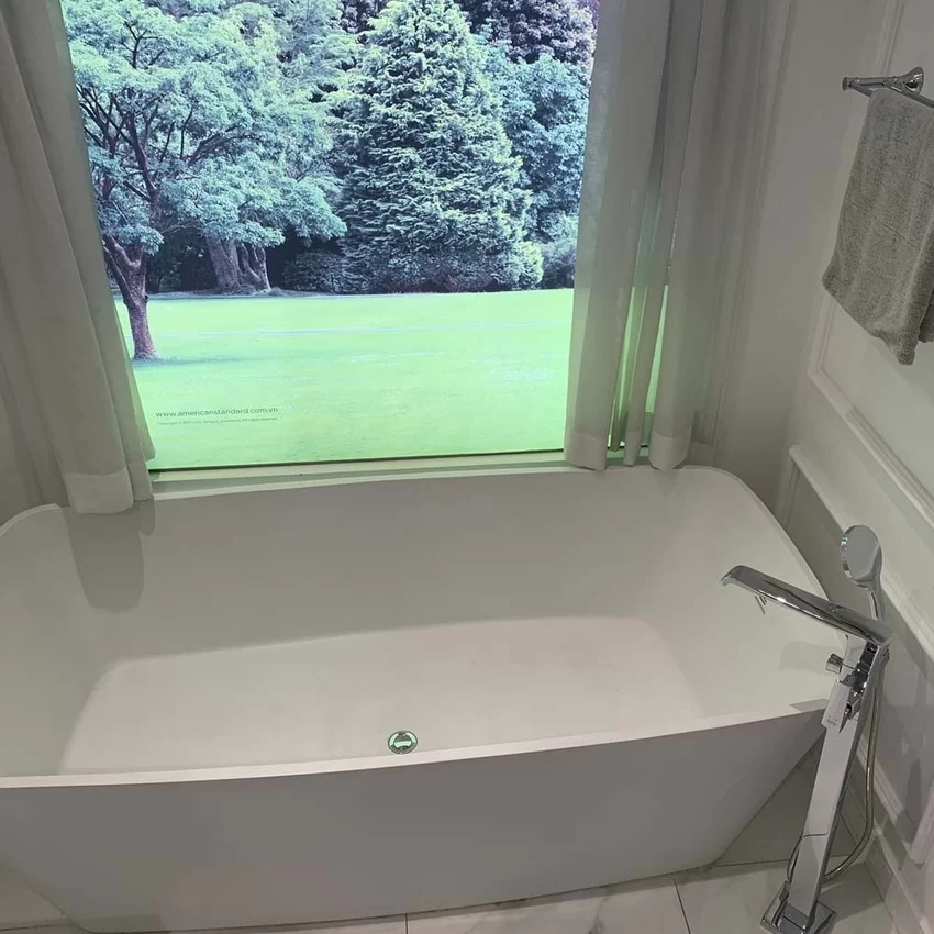 Bồn tắm đặt sàn đá Zenistone 1.8m American Standard BTAS9831 7 Bồn tắm đặt sàn đá Zenistone 1.8m American Standard BTAS9831