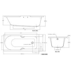 Bồn tắm Studio 1.5m American Standard