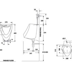 Bồn tiểu nam American Standard VF-0412 (VF0412)