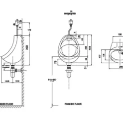 Bồn tiểu nam American Standard VF-0414 (VF0414)