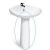 Chân chậu lavabo dài American Standard VF-0901 (VF0901)
