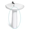 Chân chậu lavabo dài American Standard VF-0901 (VF0901) 2 Chân chậu lavabo dài American Standard VF-0901 (VF0901)