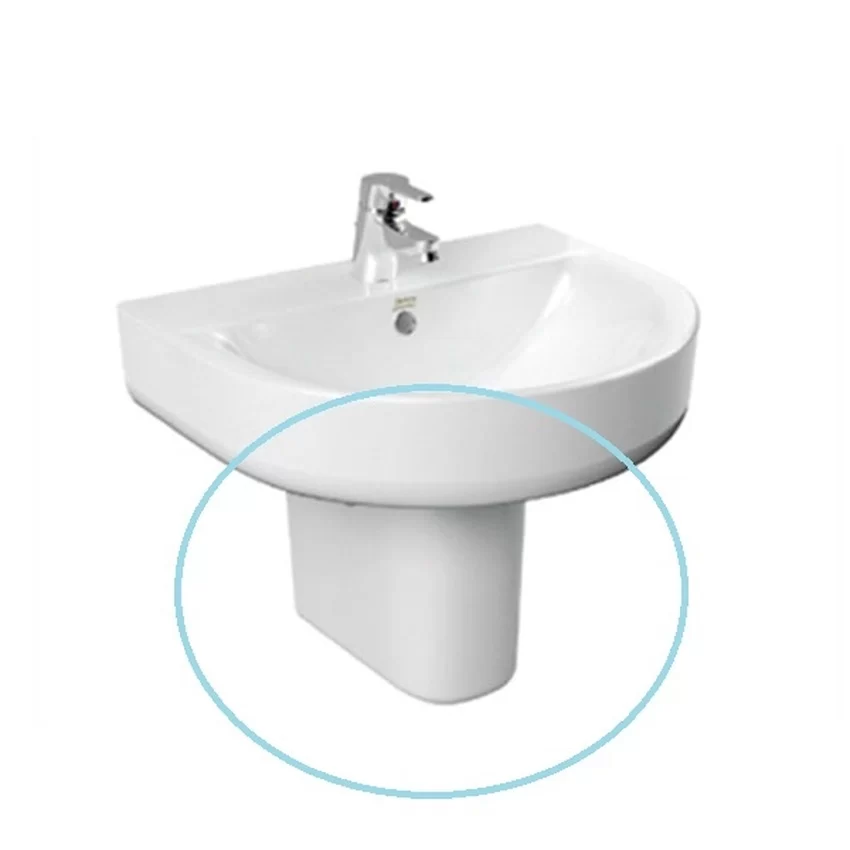Chân chậu lavabo lửng American Standard 0740-WT (0740WT) 6 Chân chậu lavabo lửng American Standard 0740-WT mặt trước