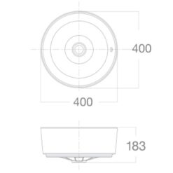 Chậu lavabo đặt bàn American Standard 0509-WT (0509WT)