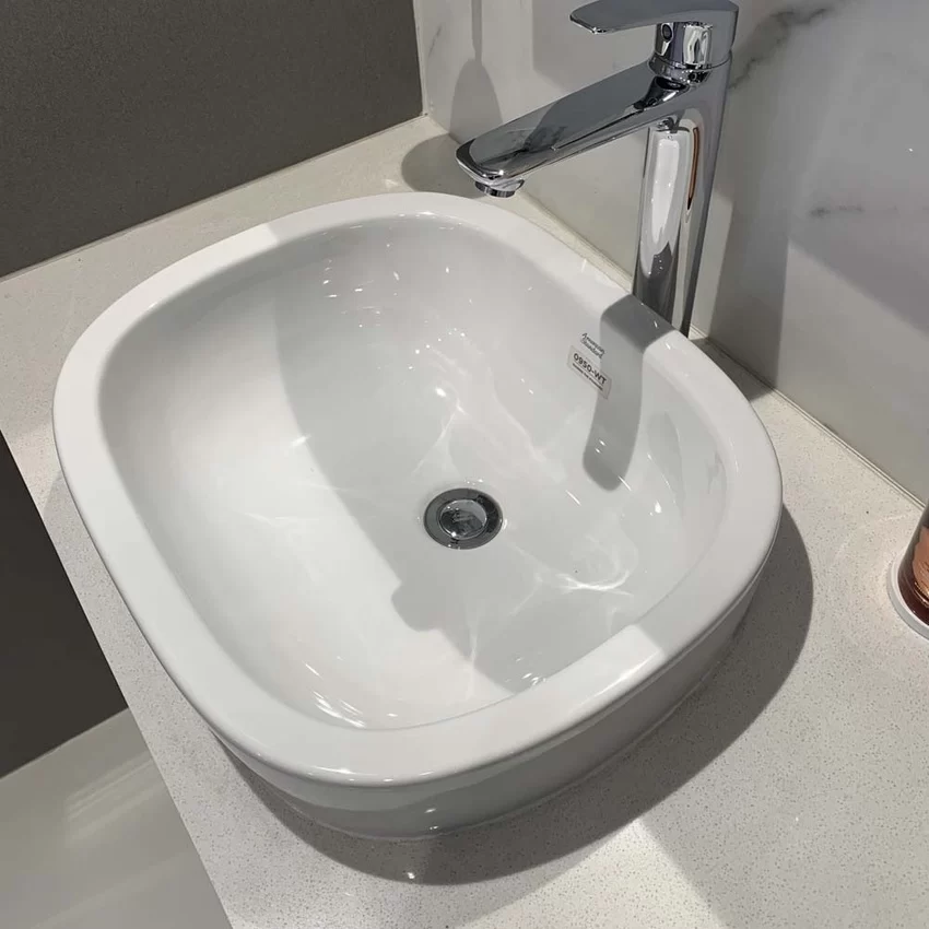 Chậu lavabo đặt bàn American Standard 0950-WT (0950WT) 20 Chậu lavabo đặt bàn American Standard 0950-WT hình 5