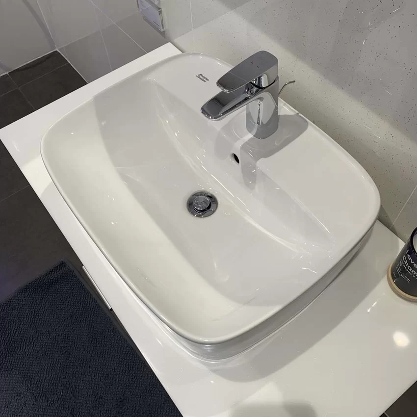 Chậu lavabo đặt bàn American Standard WP-0618 - Hình 4 Chậu lavabo đặt bàn American Standard WP-0618 - Hình 4