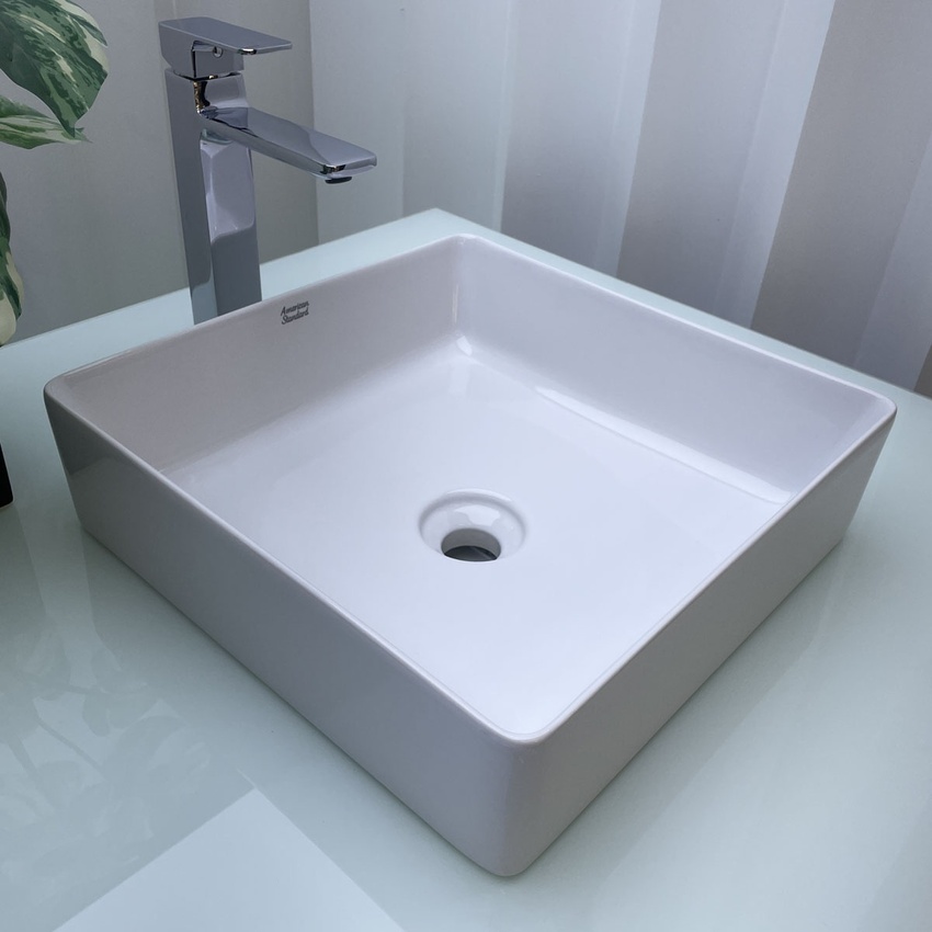 Chậu lavabo đặt bàn American Standard WP-F411 (WPF411) 17 Chậu lavabo đặt bàn American Standard WP-F411 - WP-F411