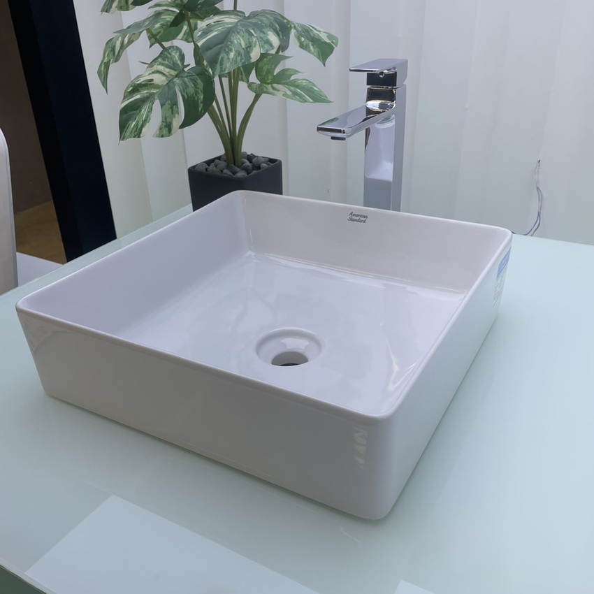 Chậu lavabo đặt bàn American Standard WP-F411 (WPF411) 20 Chậu lavabo đặt bàn American Standard WP-F411 - WP-F411