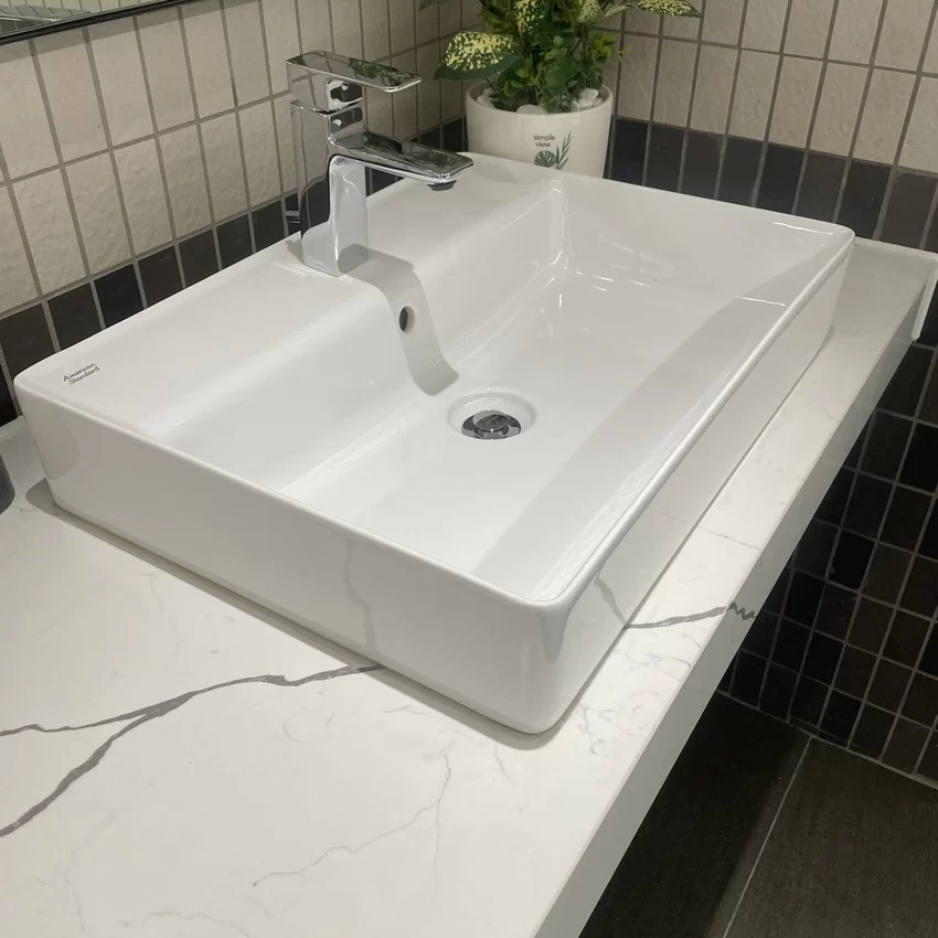 Chậu lavabo đặt bàn American Standard WP-F420 (WPF420) 14 Chậu lavabo đặt bàn American Standard WP-F420 SKU: WP-F420
