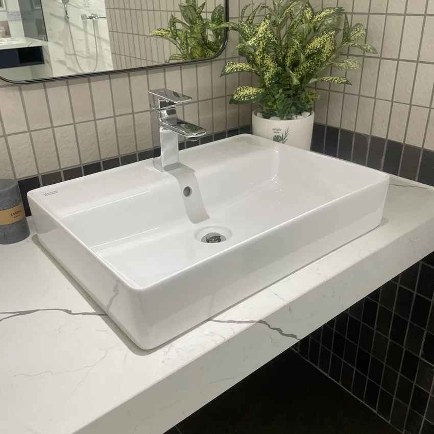 Chậu lavabo đặt bàn American Standard WP-F420 (WPF420) 15 Chậu lavabo đặt bàn American Standard WP-F420 SKU: WP-F420