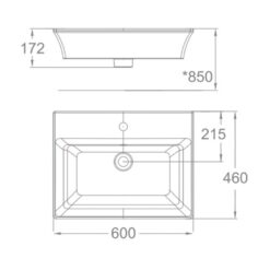 Chậu lavabo đặt bàn American Standard WP-F525 (WPF525)