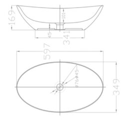 Chậu lavabo đặt bàn American Standard WP-F608 (WPF608)