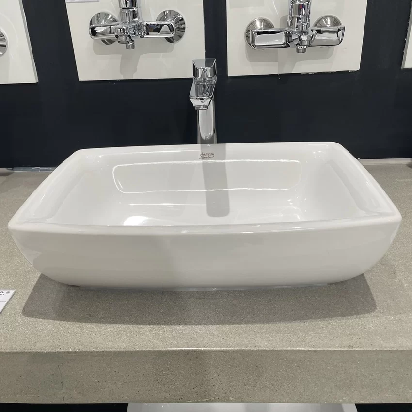 Chậu lavabo đặt bàn American Standard WP-F650 (WPF650) 15 Chậu lavabo đặt bàn American Standard WP-F650 - Hình ảnh 2