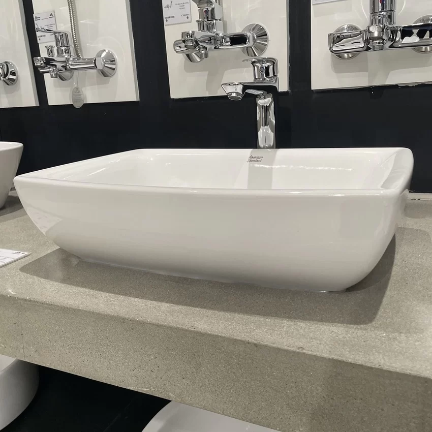 Chậu lavabo đặt bàn American Standard WP-F650 (WPF650) 17 Chậu lavabo đặt bàn American Standard WP-F650 - Hình ảnh 4