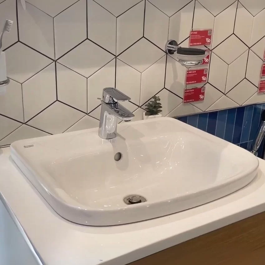 Chậu lavabo dương vành LOVEN American Standard VF-0462 Chậu lavabo dương vành LOVEN American Standard VF-0462