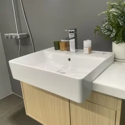 Chậu rửa mặt lavabo bán âm American Standard WP-F419 (WPF419) 14 Chậu rửa mặt lavabo bán âm American Standard WP-F419 (WPF419)