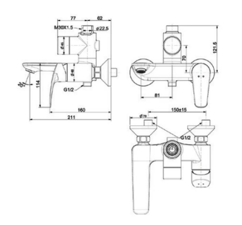 Củ sen tắm nóng lạnh American Standard Milano WF-0972 (WF0972) 16 American Standard Milano WF-0972 - Sự lựa chọn hoàn hảo