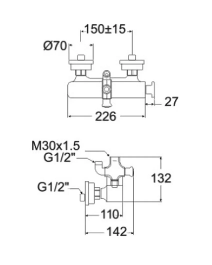 Củ Sen Tắm Nóng Lạnh American Standard WF-3672 WF-3672 Phong Cách Hiện Đại với WF-3672