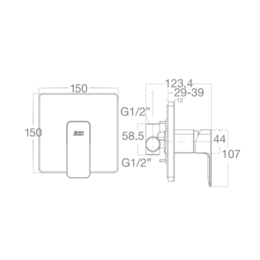 American Standard Acacia WF-1322 American Standard Acacia WF-1322