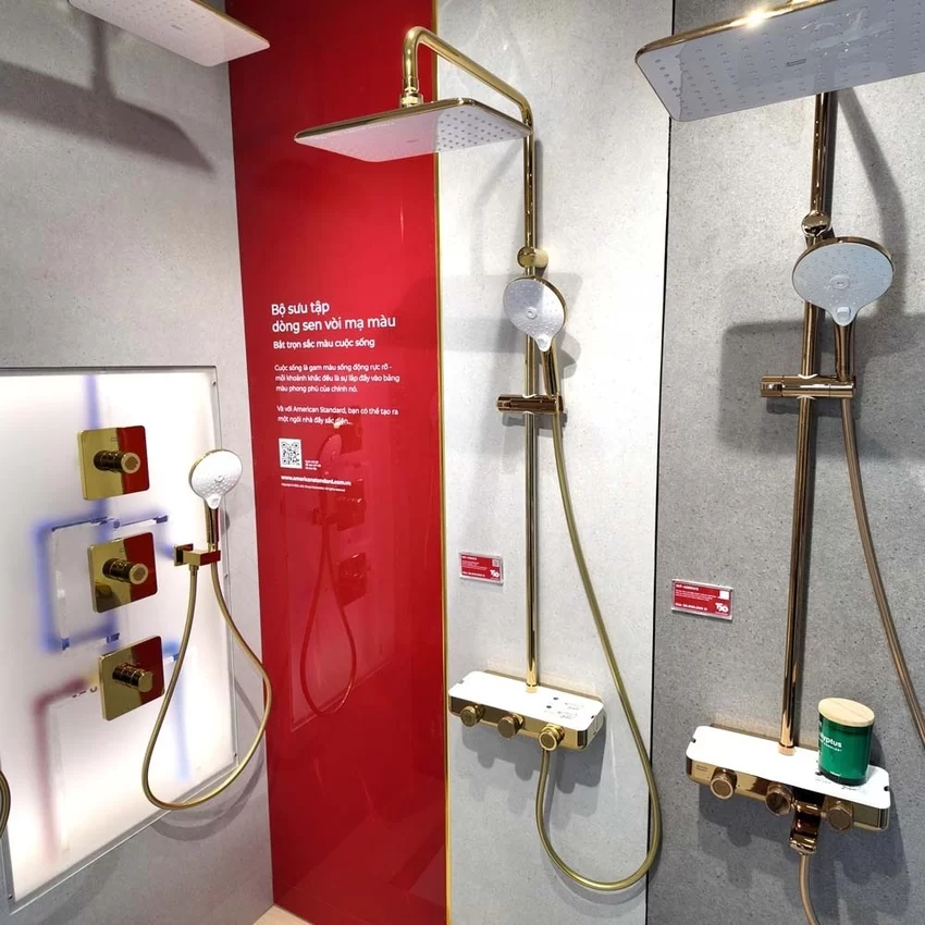 Sen tắm cây đứng cảm biến nhiệt American Standard EasySET WF-4956 (WF4956) 49 Sen tắm American Standard EasySET WF-4956