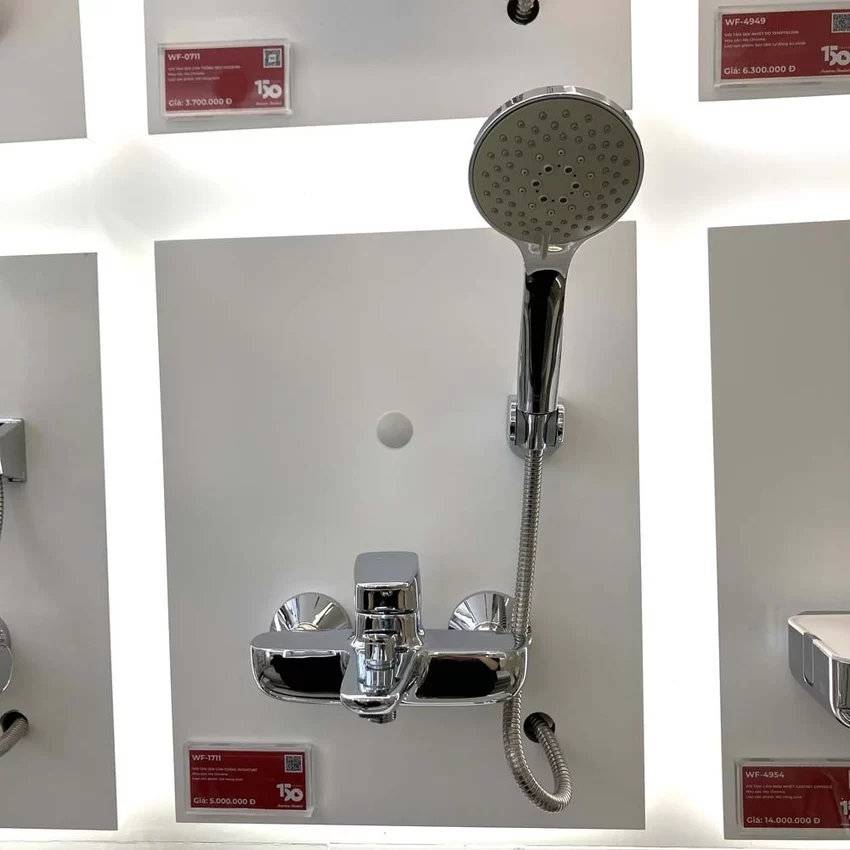 Sen tắm gắn tường American Standard WF-1711 (WF1711) nóng lạnh 15 Sen tắm gắn tường nóng lạnh American Standard WF-1711