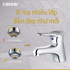 Vòi chậu lavabo lạnh Caesar B111C