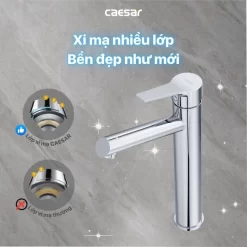 Vòi chậu lavabo lạnh Caesar B191C
