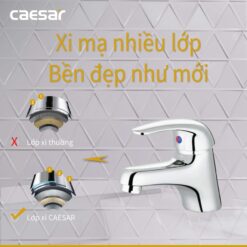 Vòi chậu lavabo nóng lạnh Caesar B260CP 13 Vòi chậu lavabo nóng lạnh Caesar B260CP