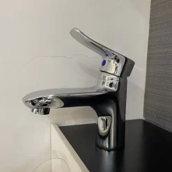 Vòi chậu lavabo nóng lạnh Caesar B490CP / B490CU
