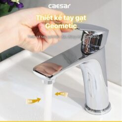 Vòi chậu lavabo nóng lạnh Caesar B500CU
