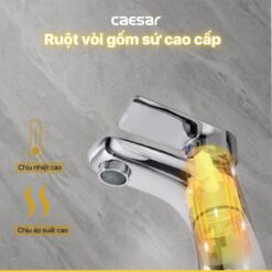 Vòi chậu lavabo nóng lạnh Caesar B560CU