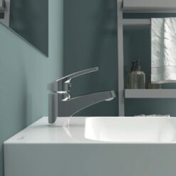 Vòi chậu lavabo nóng lạnh Viglacera VG102 10 Vòi chậu lavabo nóng lạnh Viglacera VG102