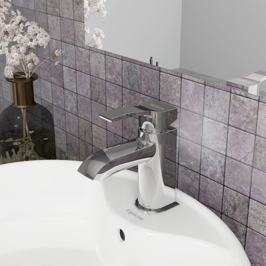 Vòi chậu lavabo nóng lạnh Viglacera VG111 7 Vòi chậu lavabo nóng lạnh Viglacera VG111