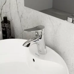 Vòi chậu lavabo nóng lạnh Viglacera VG114 10 Vòi chậu lavabo nóng lạnh Viglacera VG114