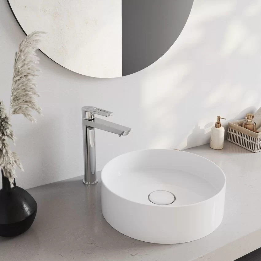 Vòi chậu lavabo nóng lạnh Viglacera VG125 Vòi chậu lavabo nóng lạnh Viglacera VG125