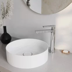 Vòi chậu lavabo nóng lạnh Viglacera VG125 10 Vòi chậu lavabo nóng lạnh Viglacera VG125