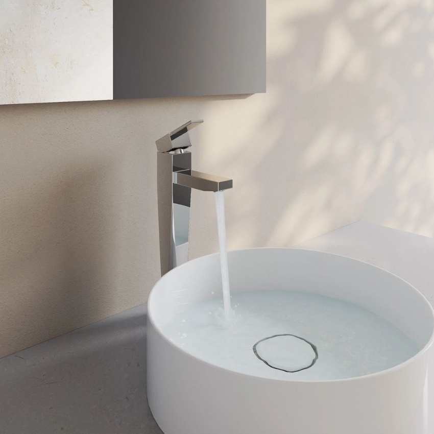 Vòi chậu lavabo nóng lạnh Viglacera VG126 16 Vòi chậu lavabo nóng lạnh Viglacera VG126 3