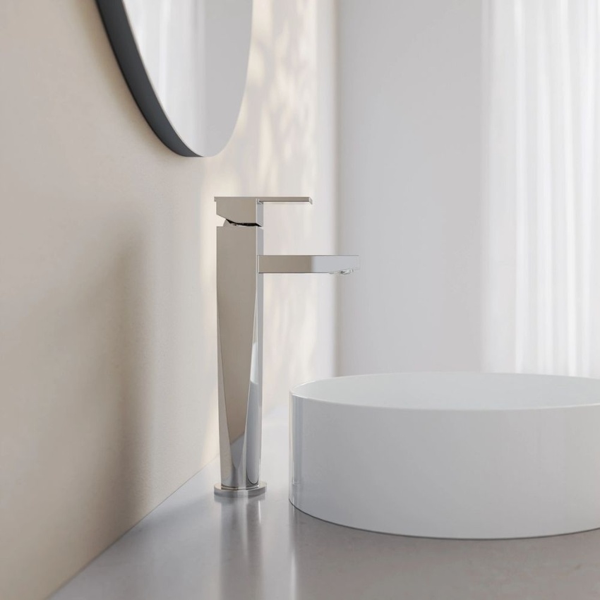 Vòi chậu lavabo nóng lạnh Viglacera VG126 17 Vòi chậu lavabo nóng lạnh Viglacera VG126 4