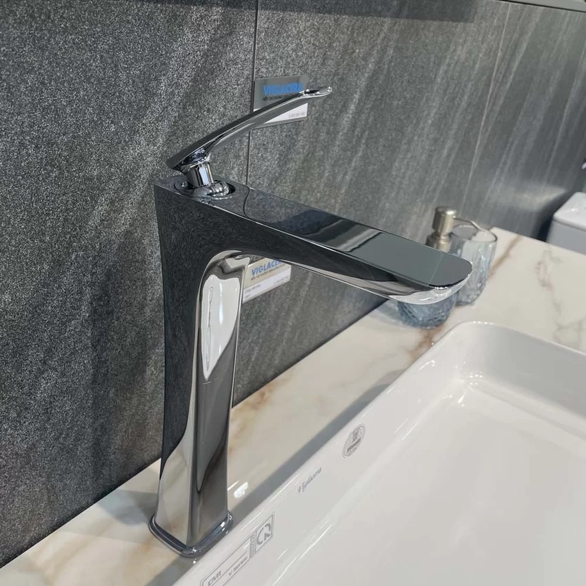 Vòi chậu lavabo nóng lạnh Viglacera VG142.1 - SKU: VG142.1 Vòi chậu lavabo nóng lạnh Viglacera VG142.1