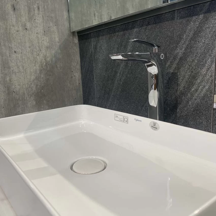 Vòi chậu lavabo nóng lạnh Viglacera VG142.1 9 Vòi chậu lavabo nóng lạnh Viglacera VG142.1