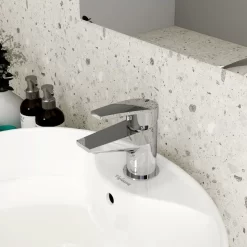Vòi chậu lavabo nóng lạnh Viglacera VG168 10 Vòi chậu lavabo nóng lạnh Viglacera VG168