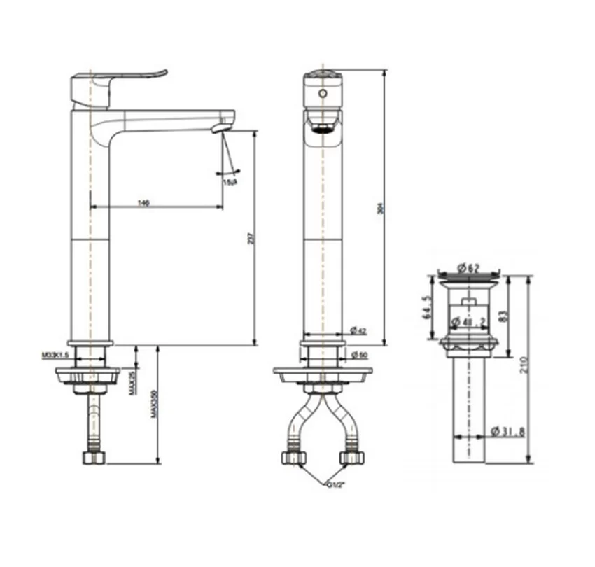 Sản phẩm vòi lavabo nóng lạnh WF-0703 tại Hải Yến Home Vòi lavabo tại Hải Yến Home WF-0703