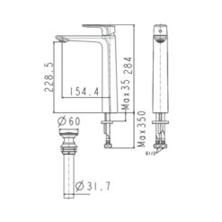 Vòi lavabo nóng lạnh American Standard Signature WF-1702 (WF1702)