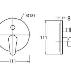Vòi sen tắm âm tường American Standard WF-0321 (WF0321)