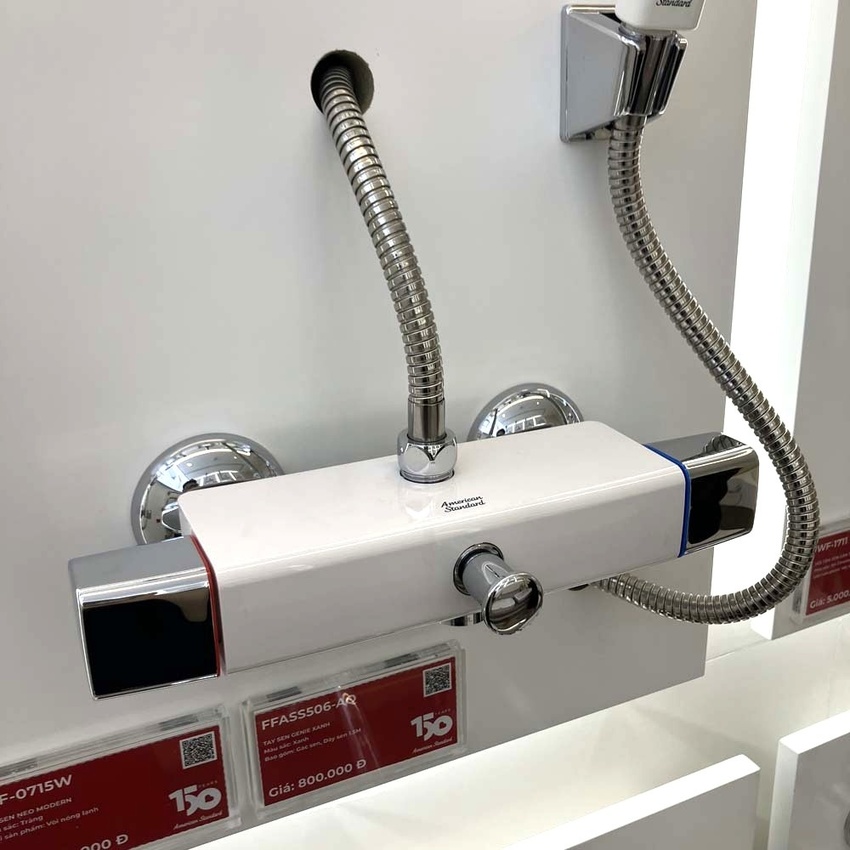 Vòi sen tắm nóng lạnh American Standard WF-0715W (WF0715W) 12 Image of Vòi Sen Tắm Nóng Lạnh American Standard WF-0715W - Hải Yến Home
