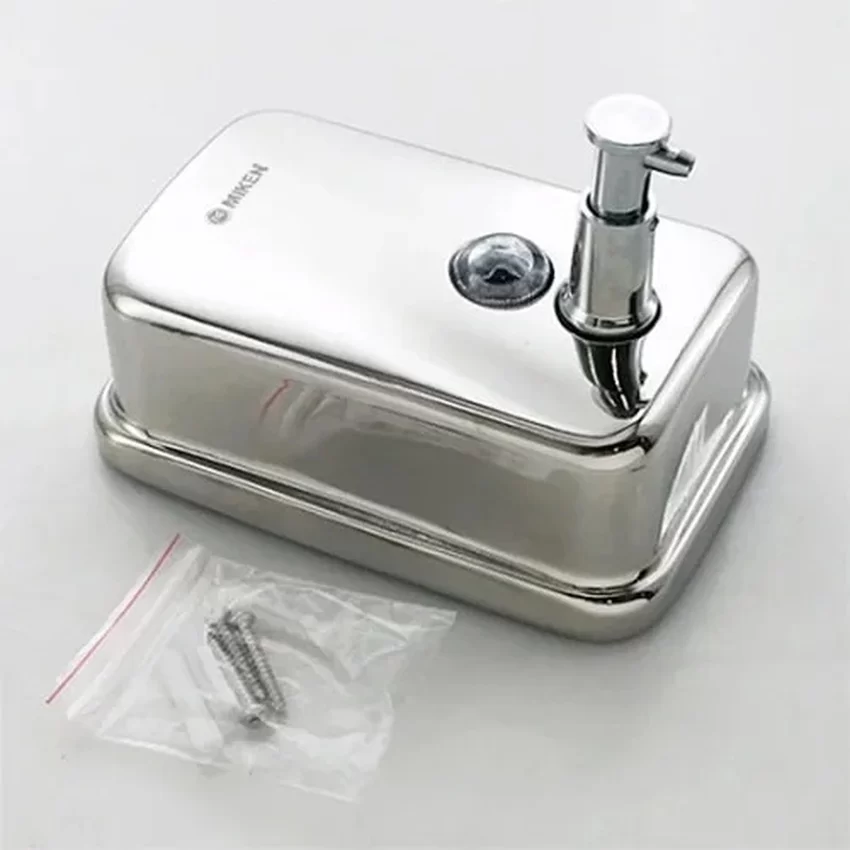 Hộp xịt xà phòng inox treo tường Miken MK-813 Hộp xịt xà phòng inox treo tường Miken MK-813