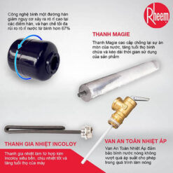Bình nước nóng gián tiếp Rheem Mekong