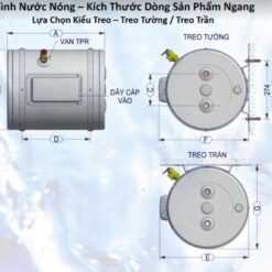 Bình nước nóng gián tiếp Rheem Mekong